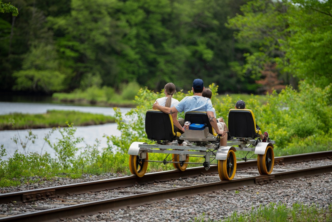 Adirondack Railbike — hero image